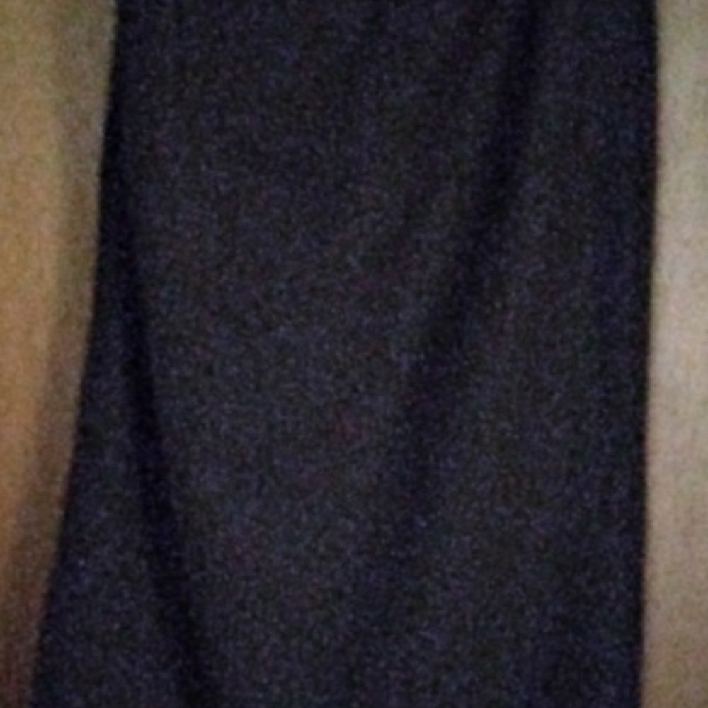 Giorgio Sant'Angelo Brown Wool Pencil Maxi Skirt